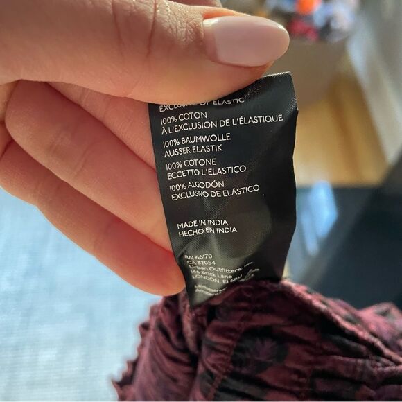 NWT Free People Smock It To Me Mini Dress Large - Picture 6 of 6